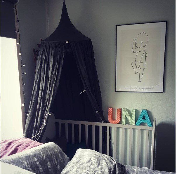 Nordic Ins Klamboe Kinderkamer Dome Bed Gordijn Kids Play Tent Kamer Decoratie Foto Props Decor Speelgoed: Royal blue