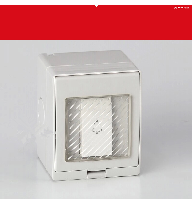 Interrupteur de bouton de sortie de sortie extérieur étanche IP55 pour ouvre-porte de sonnette de serrure de porte