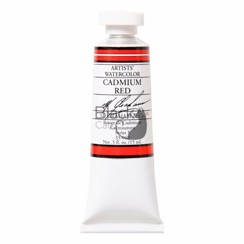 M.GRAHAM &amp; CO-pintura de acuarela Original importada, suministros de Arte de pintura, serie roja, 15ml: 040