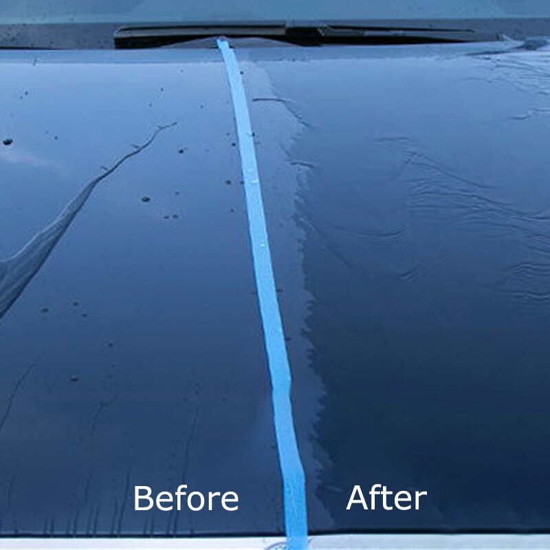 Auto Glas Beschichtung Flüssigkeit Nano Hydrophoben Bausatz Anti Glasur 50ml Behandlung Applikator Reinigung