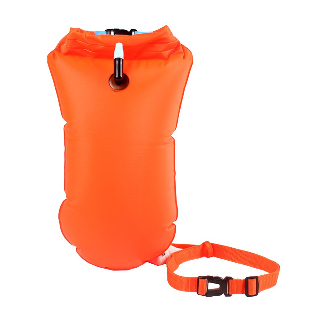 1 pc Outdoor Safety Swim Float Bag Multifunction Swimming Buoy Waterproof for Rafting PVC Sailing Flotation Bag for Water Sports: Orange
