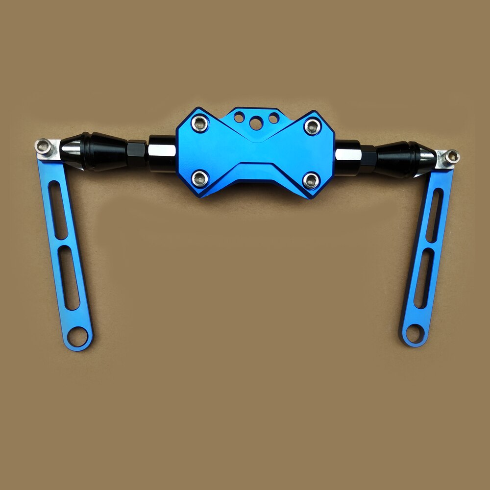 Poste de equilibrio de manillar modificado para motocicleta, varilla de refuerzo ajustable de aleación CNC, accesorios para Moto
