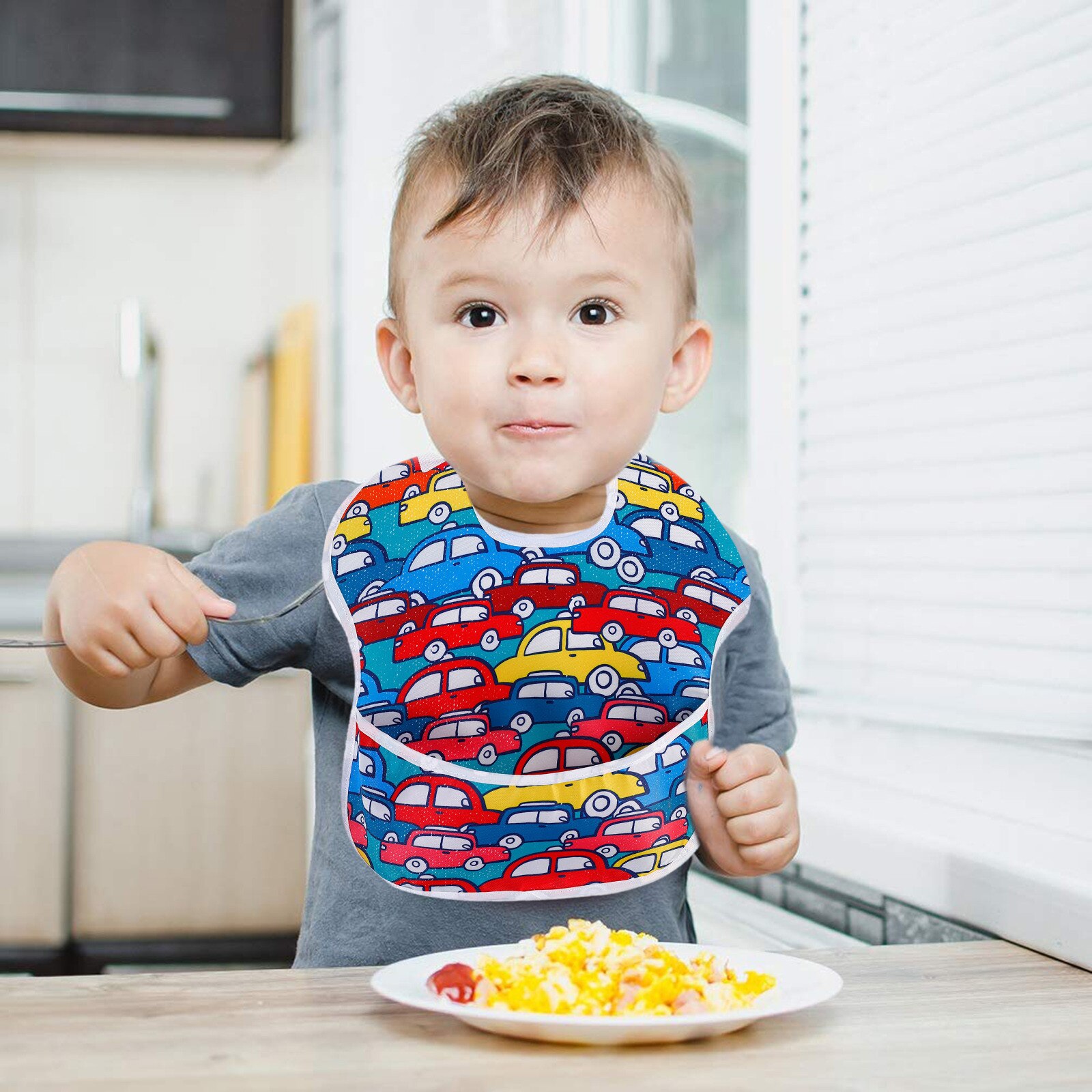 1pc babadores de algodão do bebê crianças da menina do menino dos desenhos animados à prova dwaterproof água alimentação babador recém-nascidos arrotos panos coloridos: A