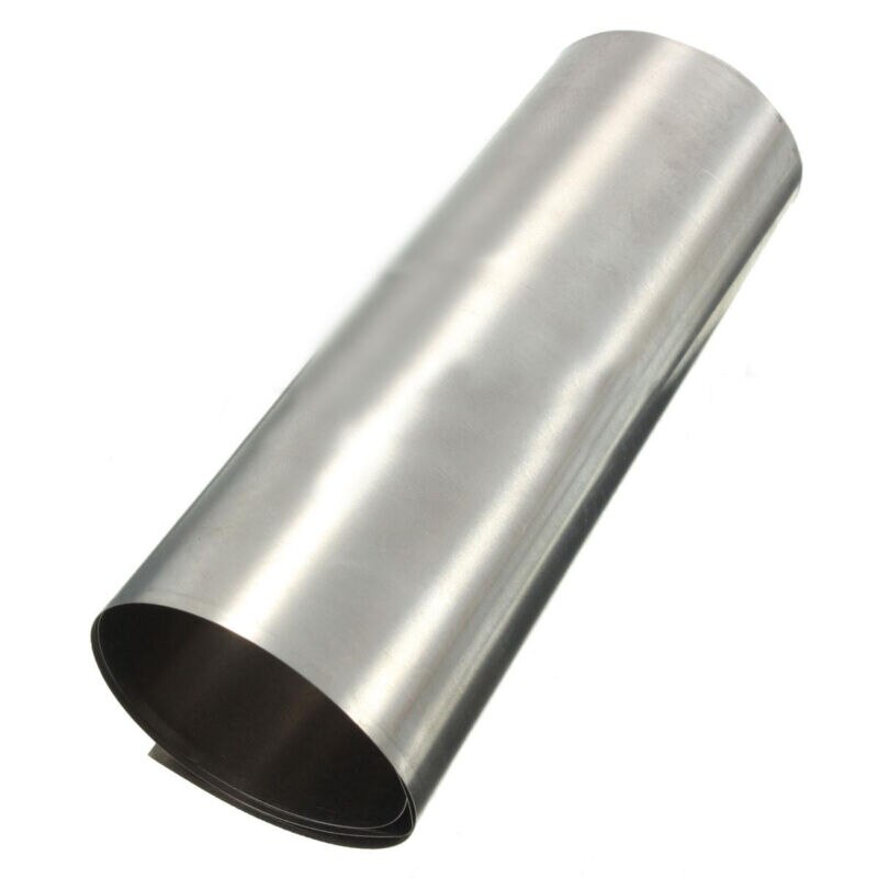 0.1Mm Dikke Titanium Folie Sheet 100X300Mm Metalen Verwerking Materiaal, Corrosiebestendig Titanium Verwerking