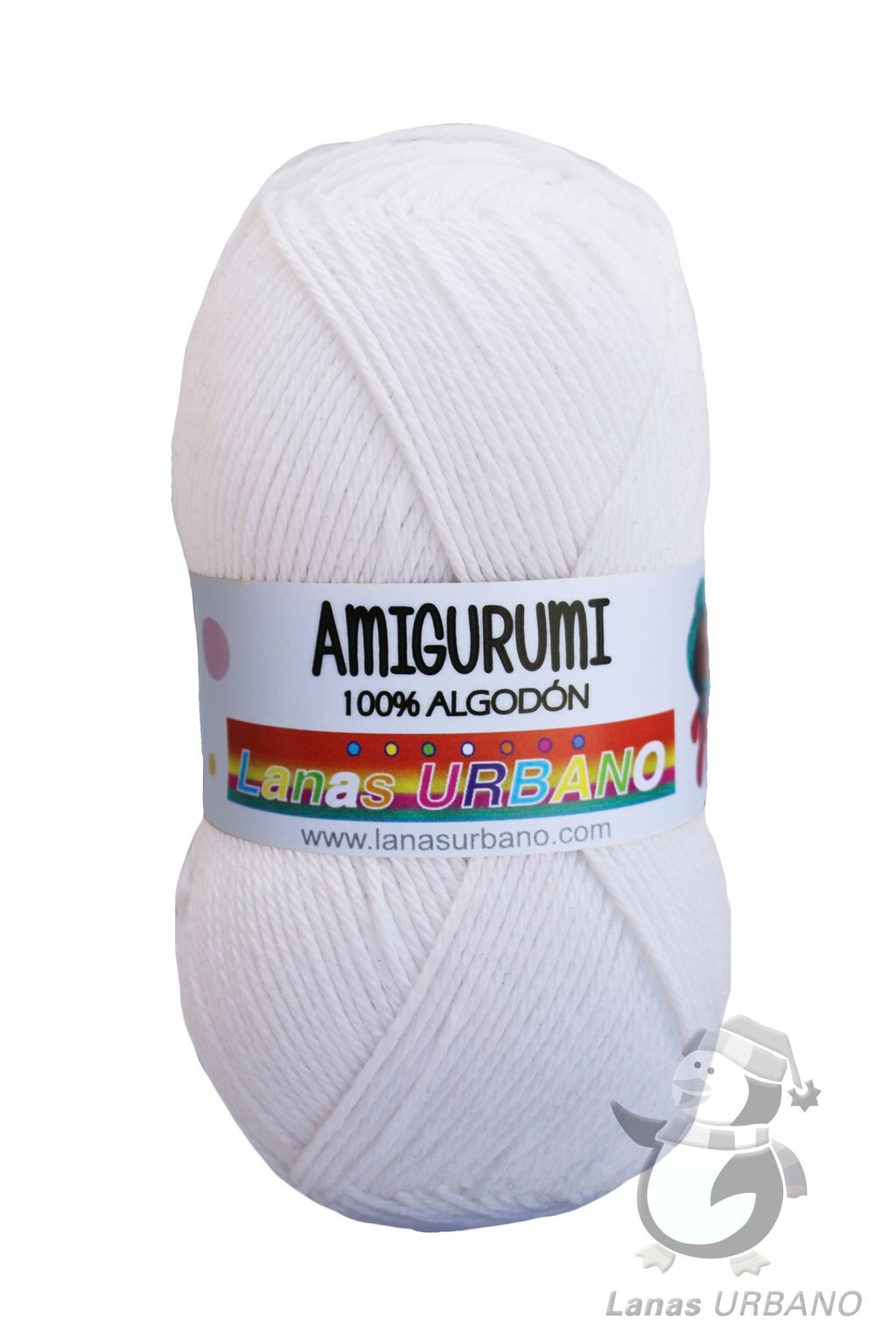 Amigurumi – Hilo Algodón Color 204 (Blanco)