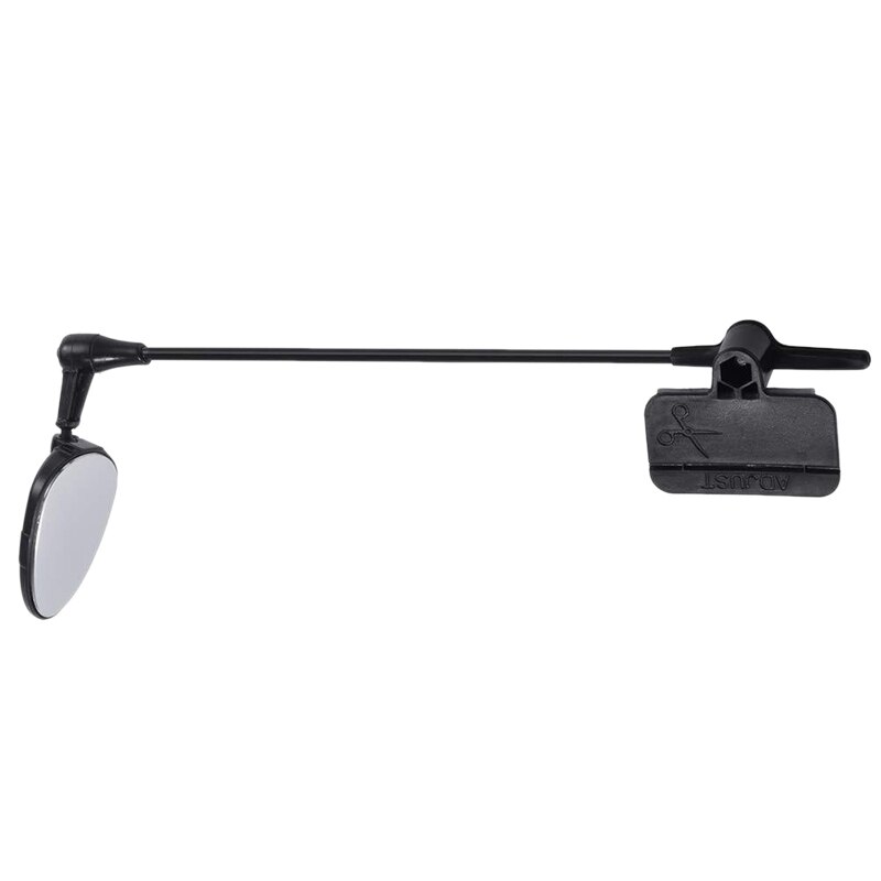 360°Rotated Adjustable Bike Helmet Rear View Mirror Safe Riding for Adults Kids: Default Title