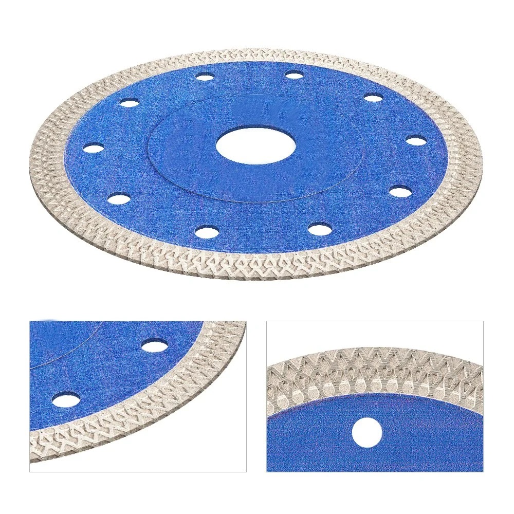 Diamantzaagblad 105 115 125 mm porseleinen tegels keramische graniet marmeren snijbladen voor haakse slijper