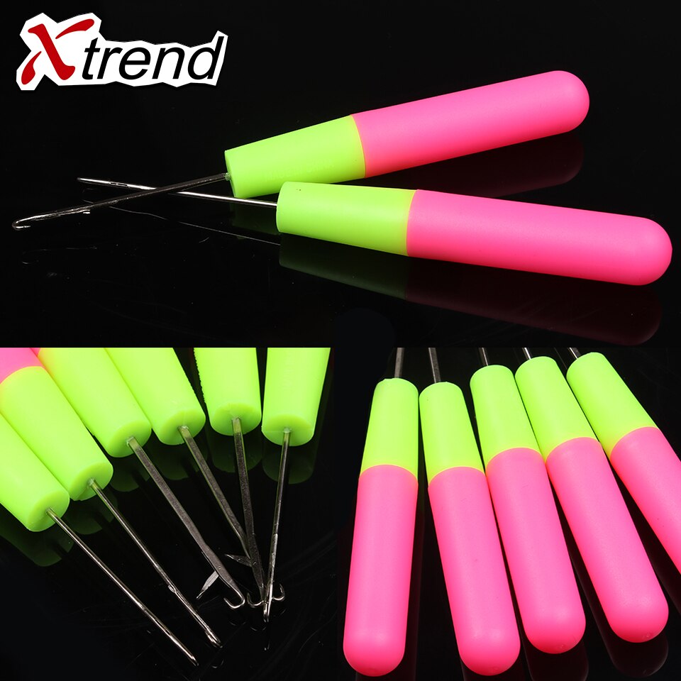 Aiguille à Crochet de verrouillage professionnelle, 6 pouces, 1 pièce, gros trou, crochets Dreadlock pour verrouillage de tresse, outils d&#39;aiguille d&#39;extension