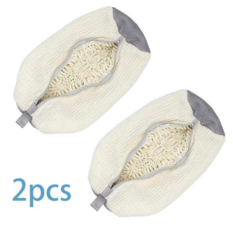 1/2/3pcs Laundry Shoe Bags for Washer and Dryer Shoe Washing Machine Bag for All Shoe Sizes and Types Reusable Shoe Washing Bag: VIOLET/紫罗兰