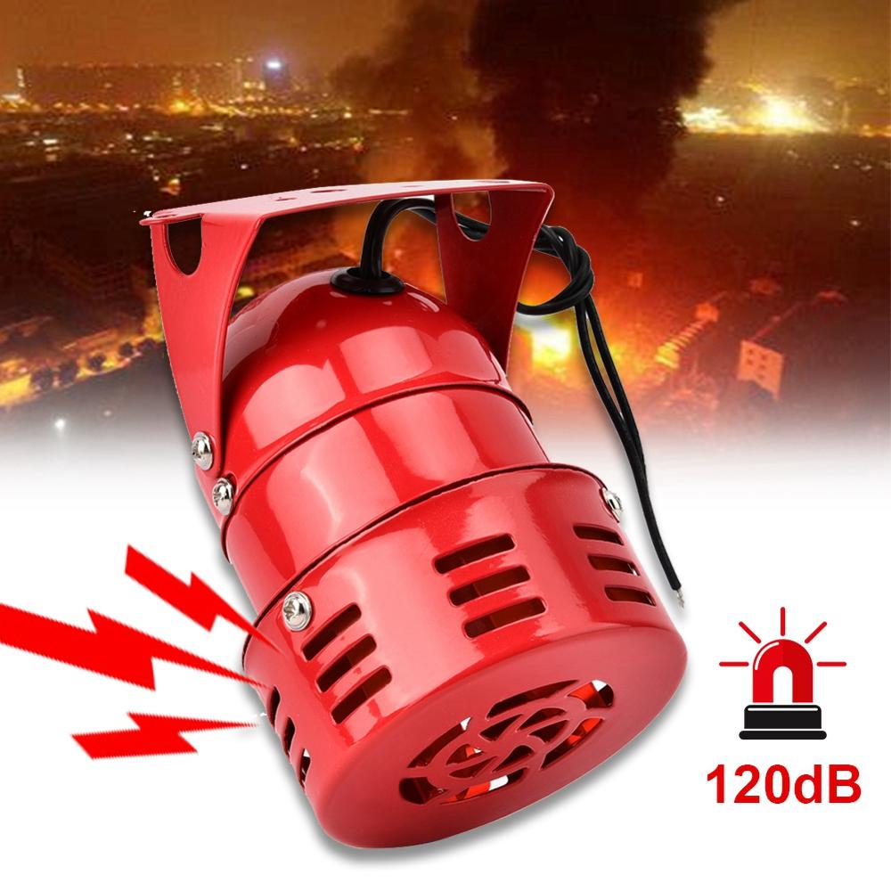 sirena alarma 40W 120 DB Electric Motor Driven Alarm Factory Vehicle Mini Fire Prevention Horn siren