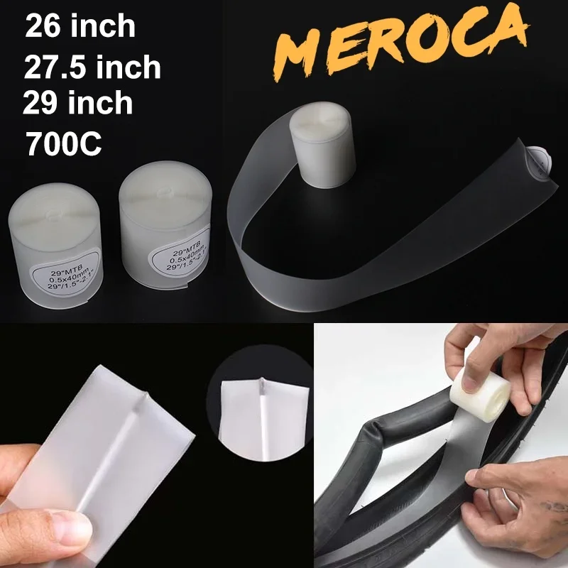 Bike Puncture Proof Tire Liner 700C 26/27.5/29inch Bike Belt Protection Pad For MTB Road Bike Prevent Puncture Pad Winter Ride