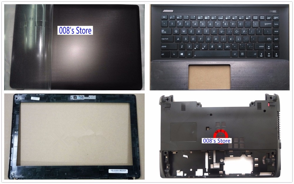 Nowe etui dla ASUS A45 X45 K45 K45VD K45VM K45V A85 A85V A45V A45A R400 R400V A85V Top LCD tylna pokrywa/pokrywy przedniej/wielkie litery podpórce pod nadgarstki/dół