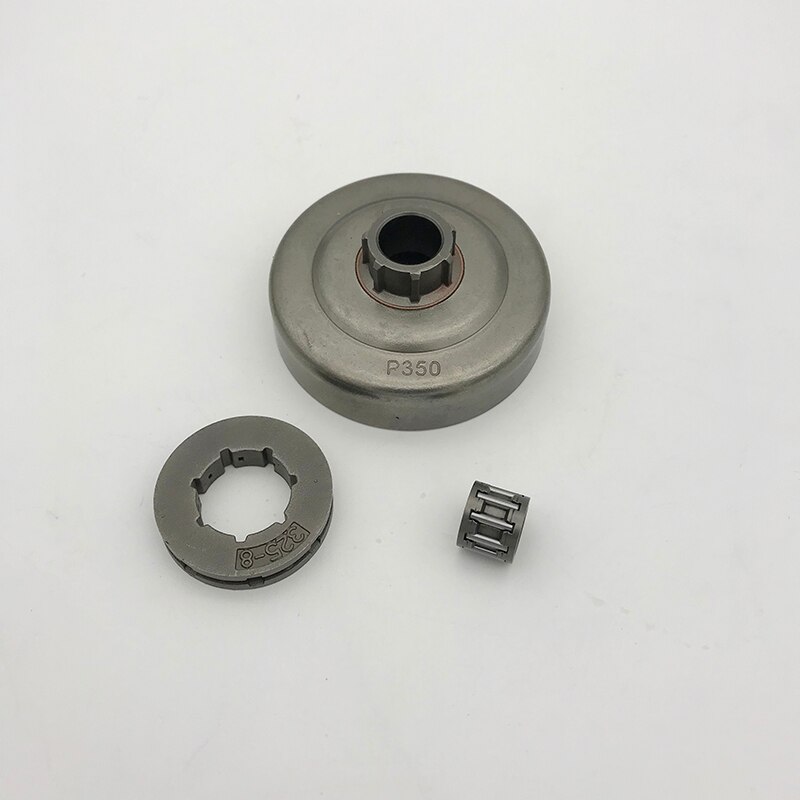Hundure. 325 "8 Tanden Clutch Drum Tandwiel Velg Kooi Lager Fit Voor Partner 350 351 Kettingzaag Onderdelen