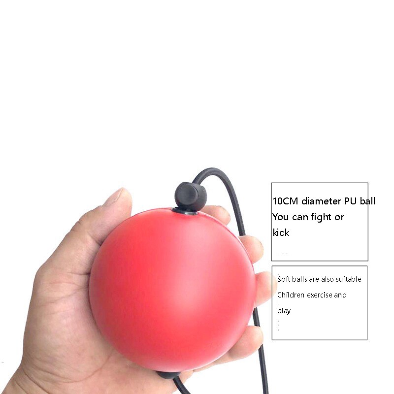 -Boxing Reflex Ball PU Quick Punching Ball for Training Boxing Fitness Speed Slimming Workout Home Gym Equipment
