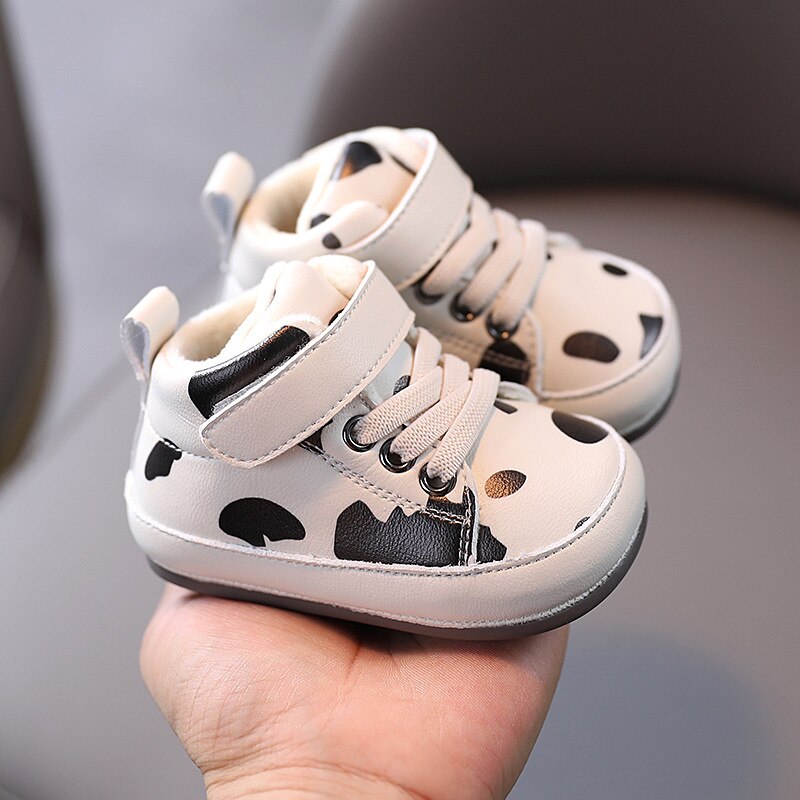 Herfst Winter Meisjes Katoen Enkellaarsjes Unisex Peuter Snowboots 1-2 Jaar Oude Kinderen Schoenen