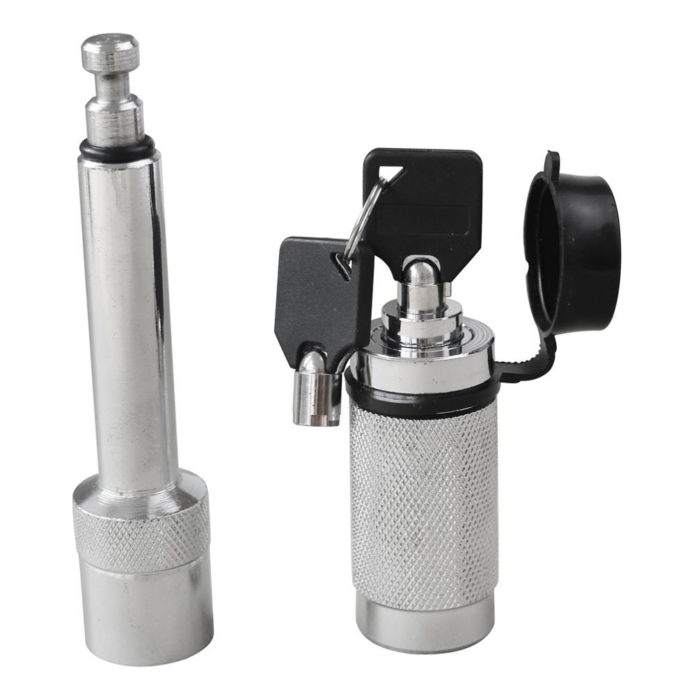 Trailer Hitch Lock Diameter 5/8" (1.59cm) Chromed Hitch Pin For Class Iii, Iv, V Hitches, Receiver Lock
