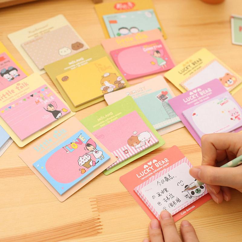 5Pcs Leuke Sticker N Keer Label Stickers Bookmark Opmerking Papier Zegen Stickers Zegen Handtekening Gast Boeken Voor Kinderen