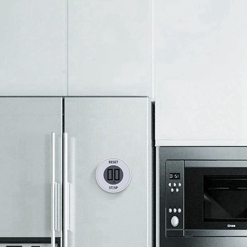 Timer Kitchen Sensor Timer Digital Timer Manual Countdown Alarm Clock Mechanical Cooking Timer Shower Study Stopwatch