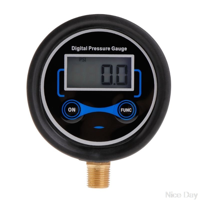 Digital dæktryksmåler bilcykel motorcykel dæktester luft psi meter 1/8 npt  ju12 20