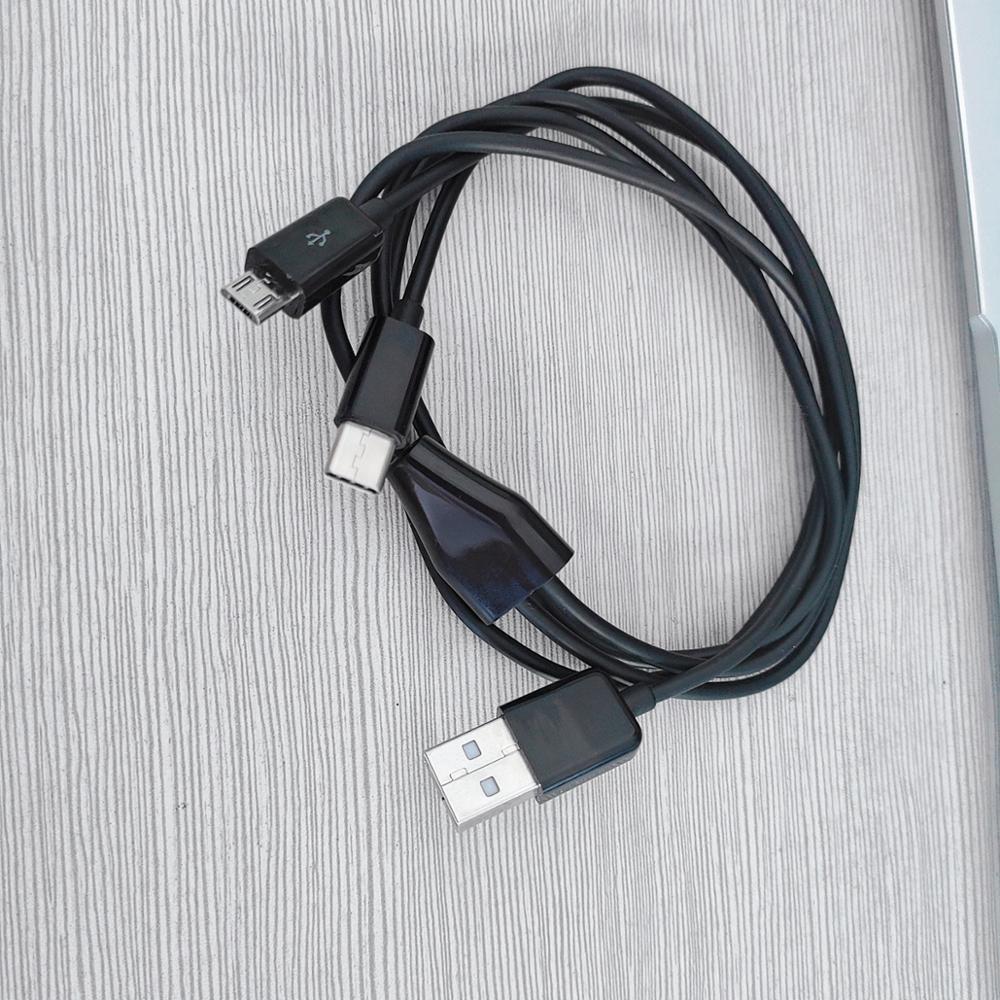 usb to type c and micro charge cable 1m 3ft