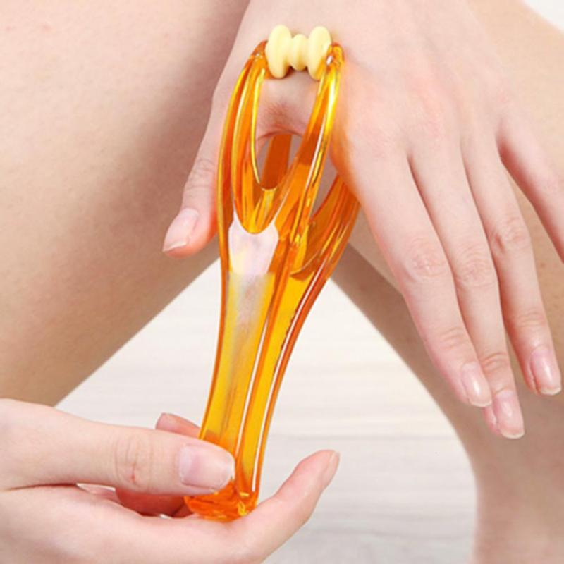Roller wyszczuplający masażer do ciała stóp łydki magia zgrabne nogi relaks dla kobiet narzędzie masaż ciała masażer do nóg: hand massager