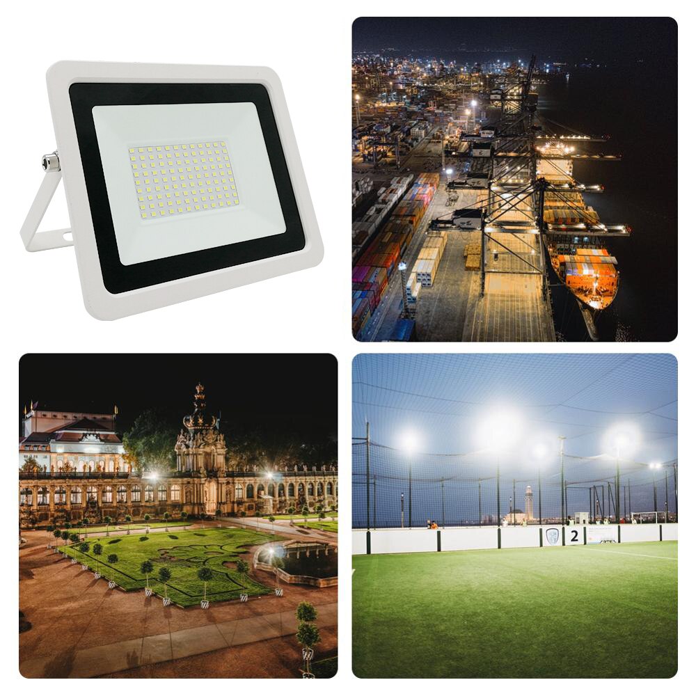 Led Schijnwerper 10W 20W 30W 50W 100W Ac 220V 230V 240V IP68 waterdichte Led Flood Light Outdoor Straatverlichting Reflector Licht