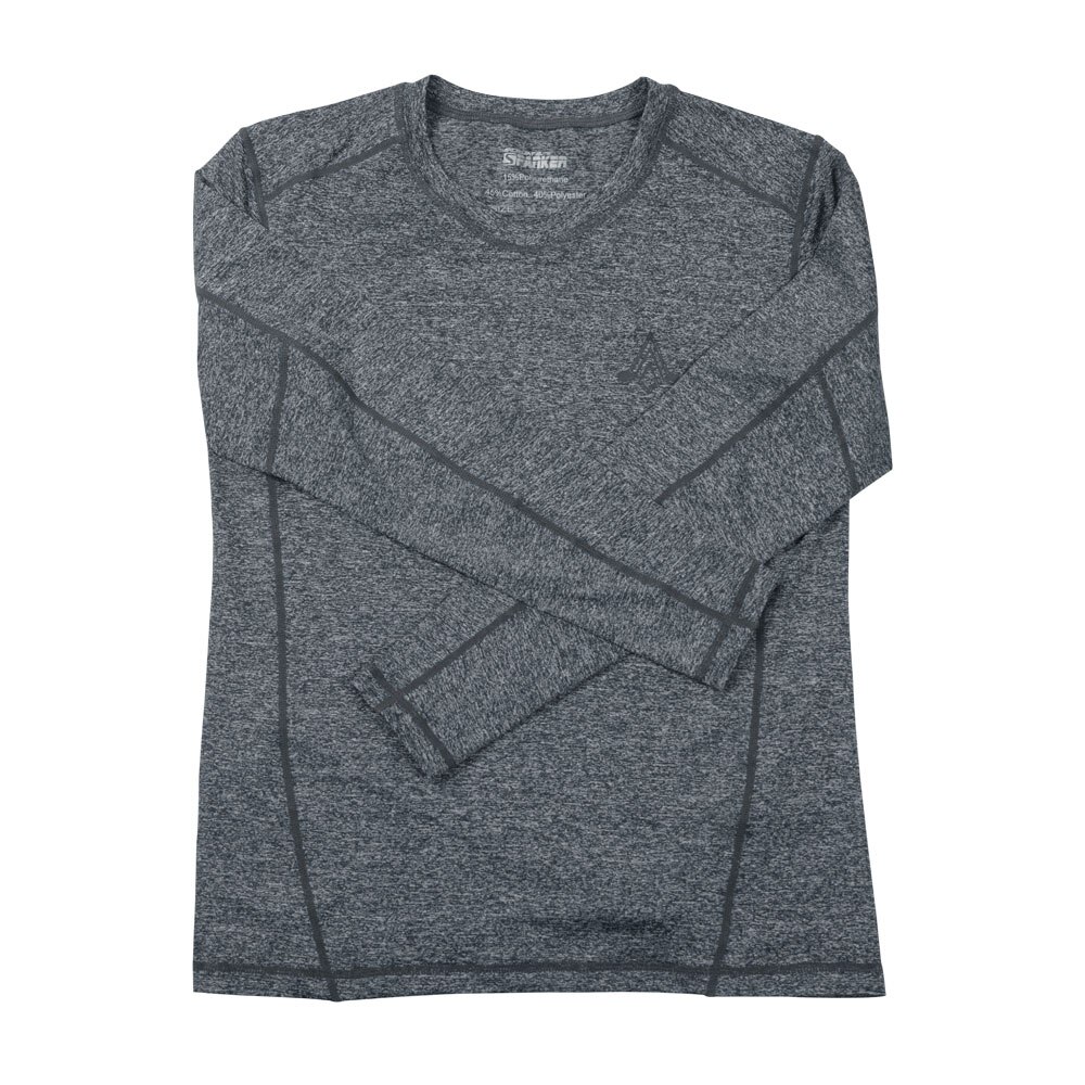Camiseta de manga larga de secado rápido para hombre, camisa atlética con absorción de humedad, excelente ELITE, camisas deportivas, Otoño e Invierno