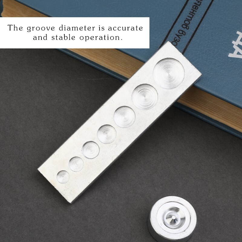 Lederen Hobbygereedschappen: 11 Delige Doe Het Zelf Metalen Lederen Perforatorset Met Drukknopen Klinknagelsetterbasis Van 9,23 € | DHgate