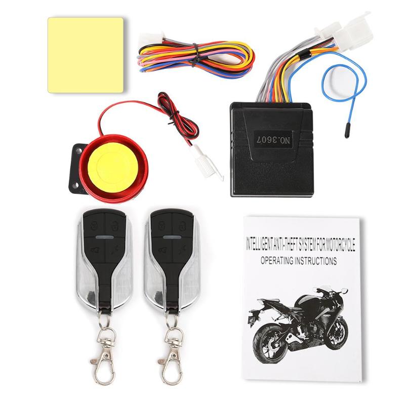 12V Moto Rcycle Alarmsysteem Anti-Diefstal Alarmsysteem Afstandsbediening Moto Moto Fiets Accessoires