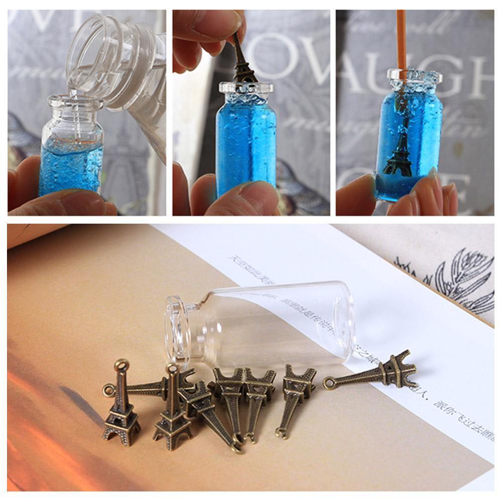 Petits bocaux en verre pour décoration, 1 pièce, DIY, Message Mason, bon marché, Mini, ornements, bocaux en liège, bouchon Z0U4