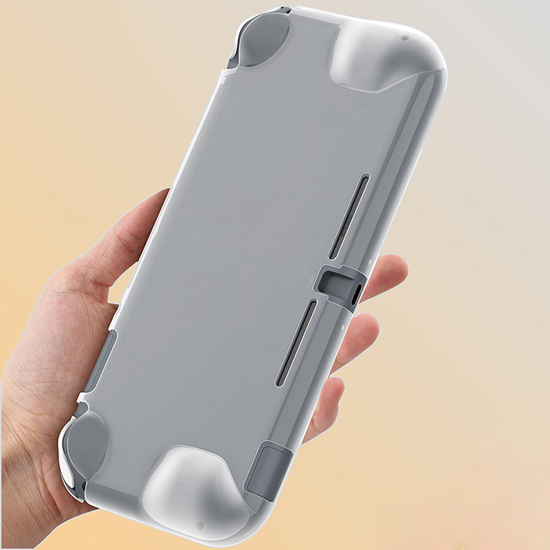 Voor Nintendo Schakelaar Lite Beschermhoes Anti-Slip Transparante Anti-Kras Ultradunne Tpu Gel Case Voor nintendo Schakelaar Lite