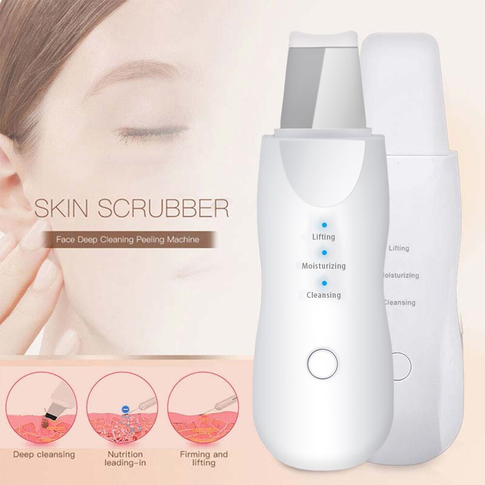 Appareil électrique de gommage de la peau, dissolvant de points noirs, spatule de Peeling du visage, Machine de Lifting du visage, amincissant, masseur à rouleau