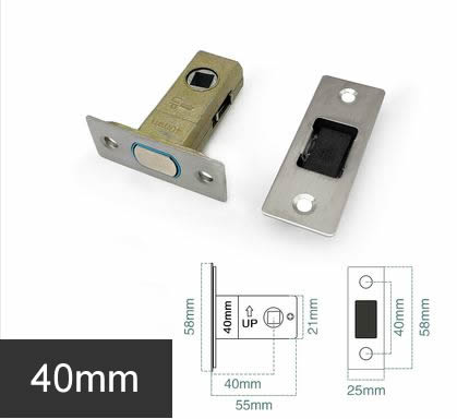 Magnetic mute magnetic lock Silent lock body Bathroom door magnetic lock core Eccentric lock Margin 22mm 25mm 30mm 35mm 40mm 50: WHITE