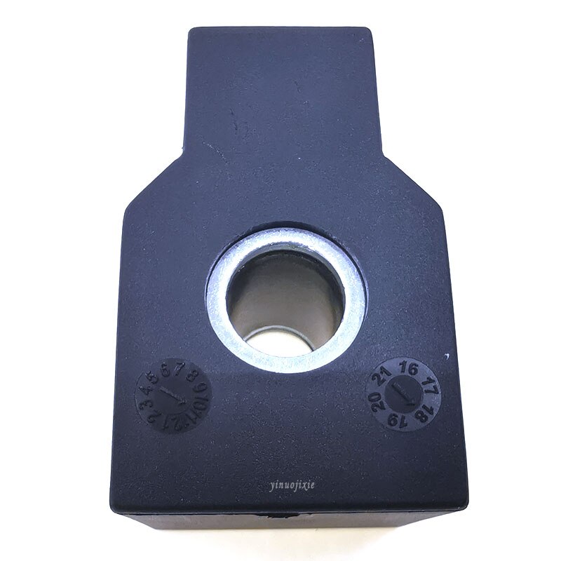 Accesorios de excavadora para Hyundai R210-9, bobina de válvula solenoide de 12V/24V sin cable, diámetro interior de 13mm de altura de 39mm