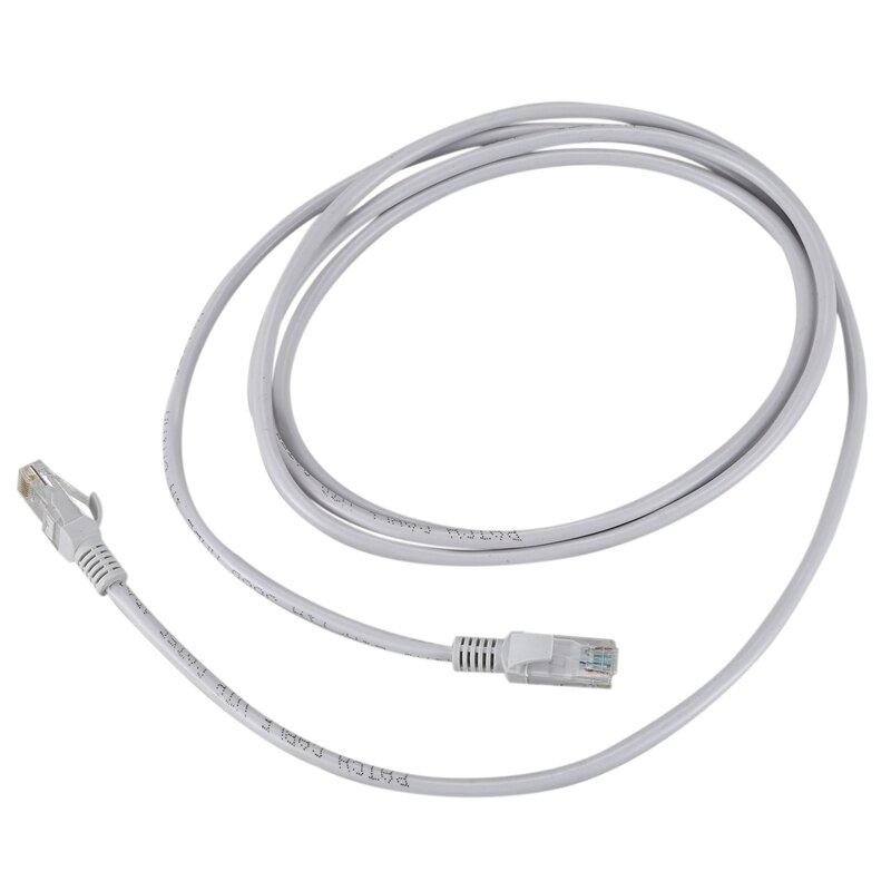 ! RJ45 Ethernet Network Cable LAN Cat5 Internet Patch Lead 2M: Default Title