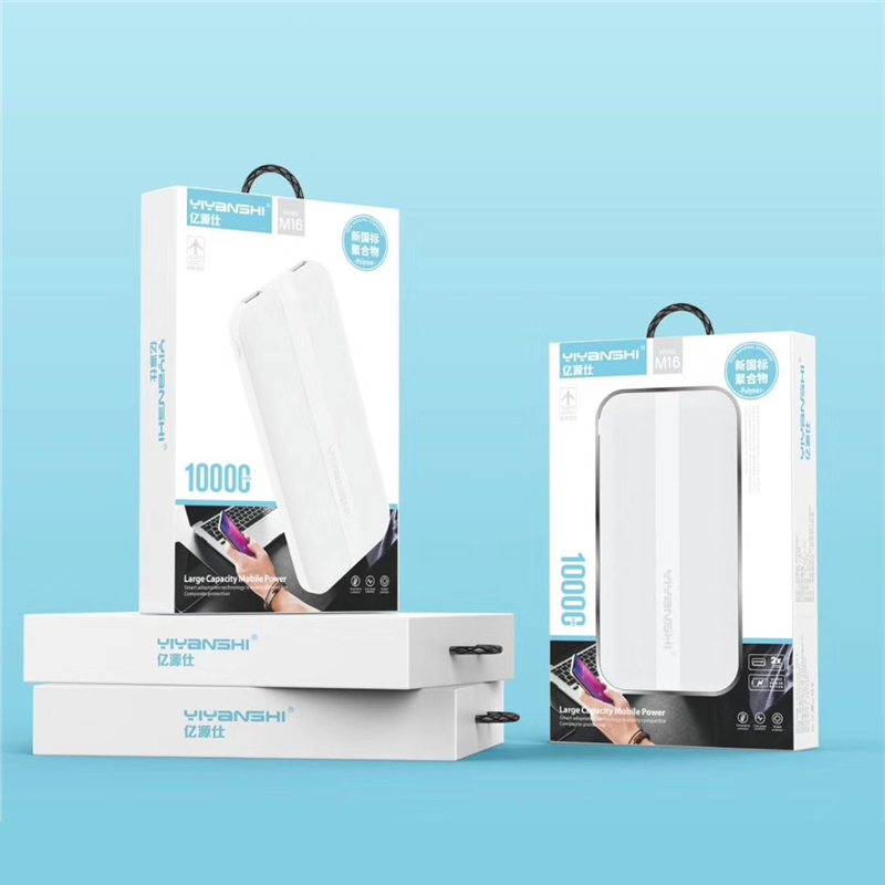 10000mAh Power Bank Tragbare Dual USB Ausgang Externe Batterie Pack Ladegerät Versorgung für iPhone Samsung Xiaomi Huawei Handy