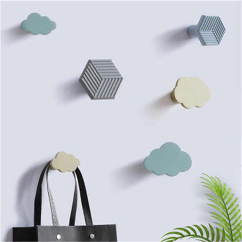Muur Haken Kapstokken Wandkapstokken Hoed Haken Key Box Muur Hangers Ronde Haak Huishoudster Op Muur Enkele of 4 Stuks Pack