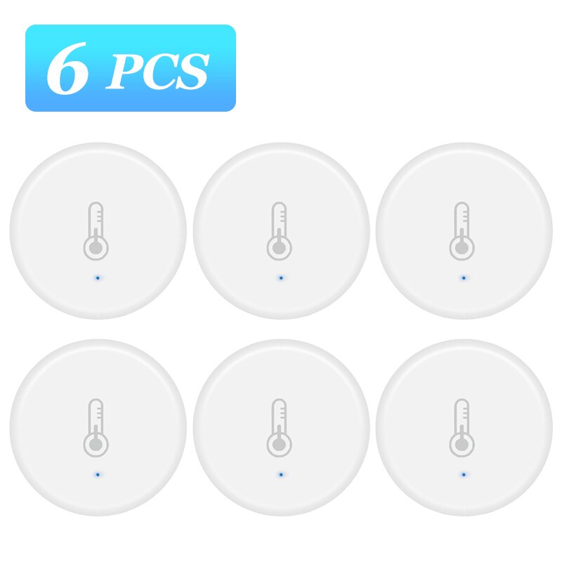 Tuya/SmartLife ZigBee3.0 Temperature And Humidity Sensor Smart Home Security Control Via Zigbee Hub Works With Alexa Google Home