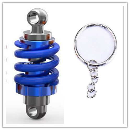 Motorfiets sleutelhanger, sleutelhanger, motorfiets sleutelhanger, accessoires voor suzuki 650 s dr250r , djebel 250xc, ktm duke 1290 super: Blauw