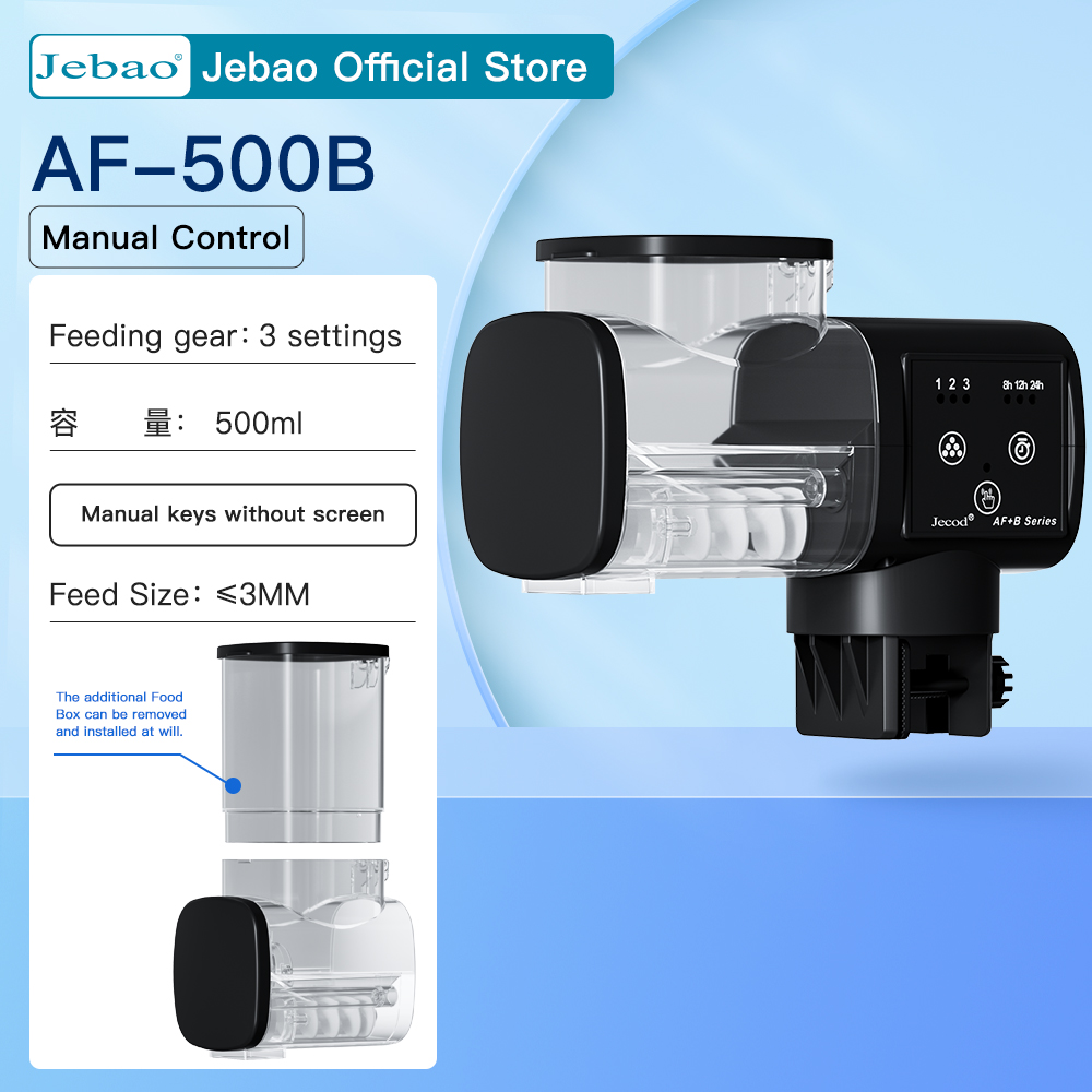 Jebao Jecod Neue Aquarium Aquarium Feeder Intelligente Automatische Feeder Digitale Timing Wifi Drahtlose Fernbedienung Fisch Fütterung: Rot