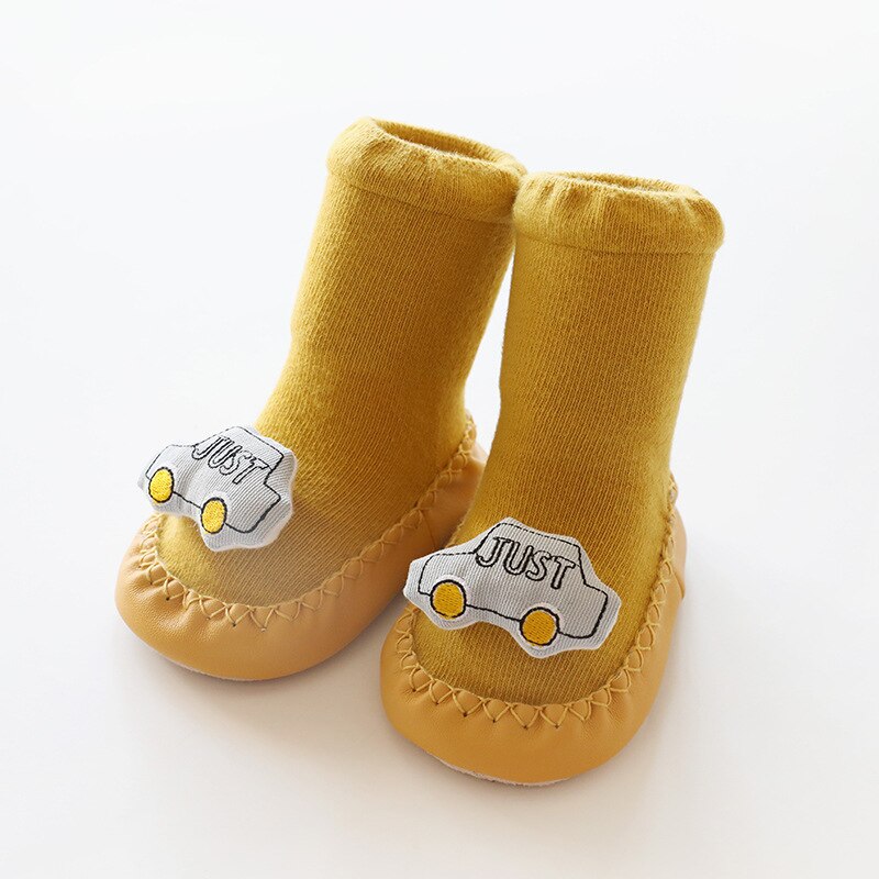 tricot fait à la main dessin animé polaire neige bottes pour bébé fille garçon anti-silp Prewalker chaussons bébé chaussures 0-24 mois