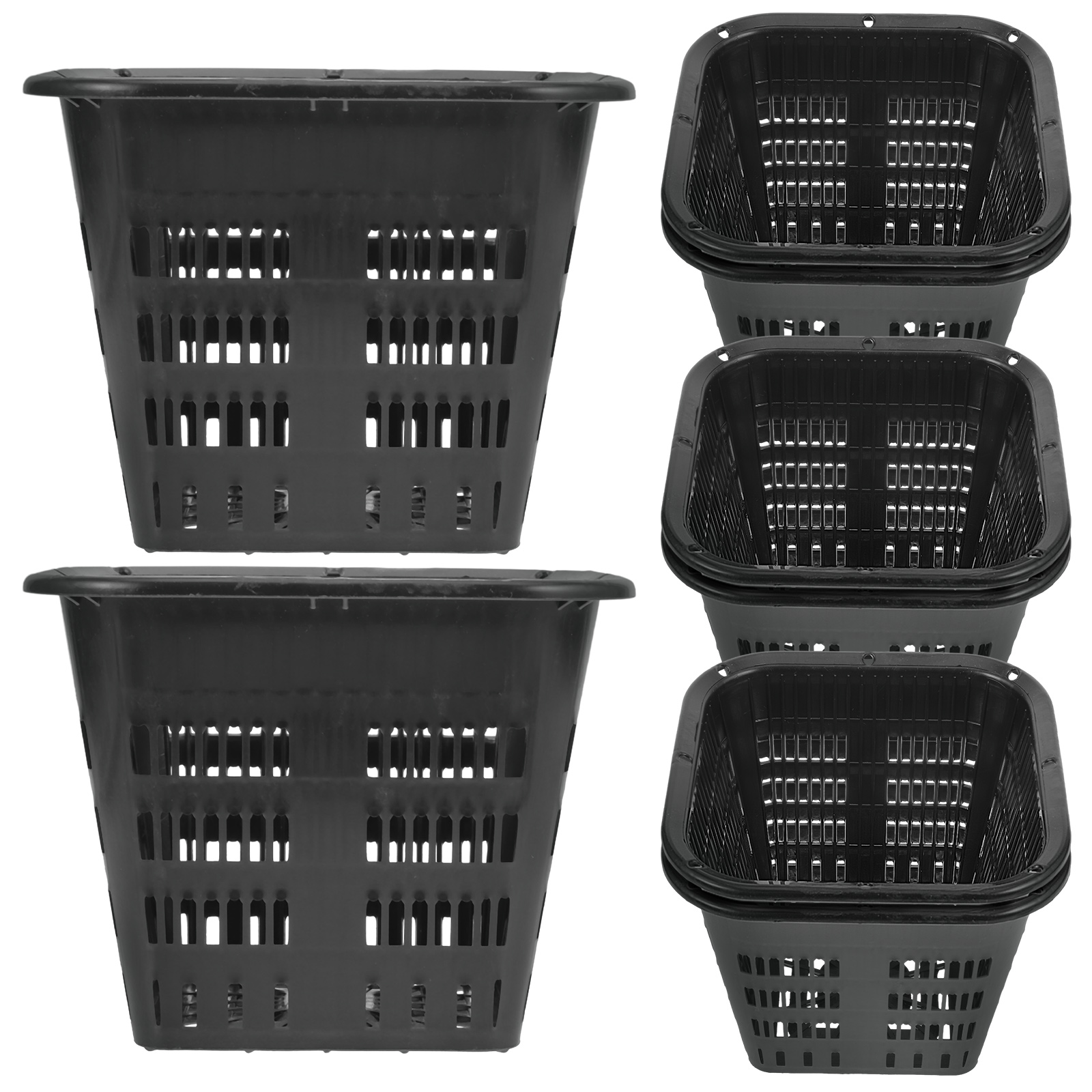 8 Stuks Hydrocultuur Groentemand Netto Potten Tuincontainers Plastic Wortelcontrole Apparaat Orchidee Waterplant
