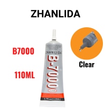 Zhanlida-adhesivo multiusos para reparación de marco de teléfono, pegamento transparente de resina para joyería con punta, 15ML, 25ML, 50ML, 110ML, B7000: ZLD B7000 110ML 1PC