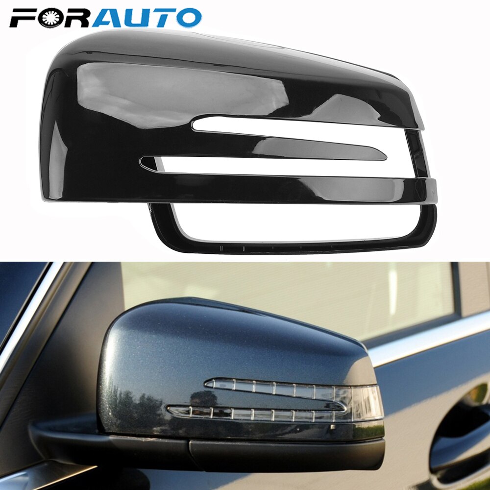 Voor Mercedes-Benz C-Klasse W176 W246 W204 W212 W221 Cls X156 C117 Auto Links/Rechts Vleugel spiegel Achteruitkijkspiegel Black Case Cover Behuizing