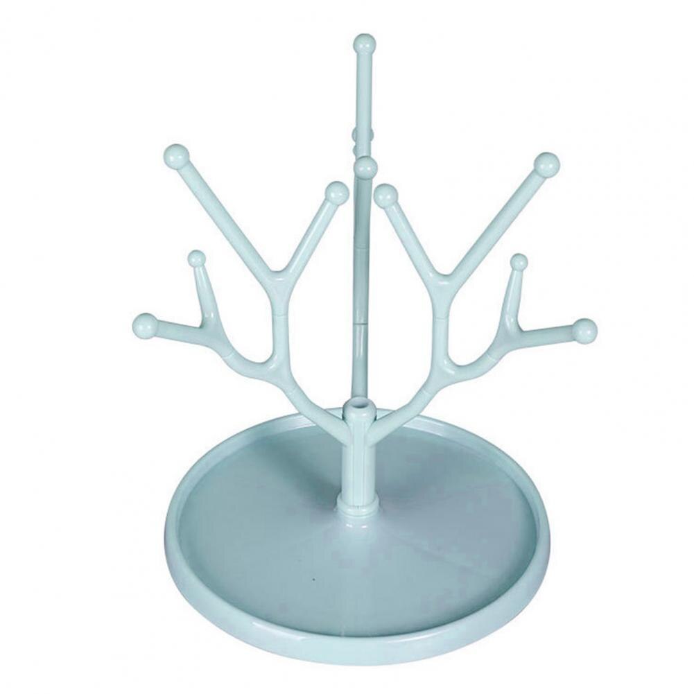 New Bottle Dry Rack biberon scarico stendini blu rosa biberon pulizia asciugatrice scolapiatti stendino: Blu