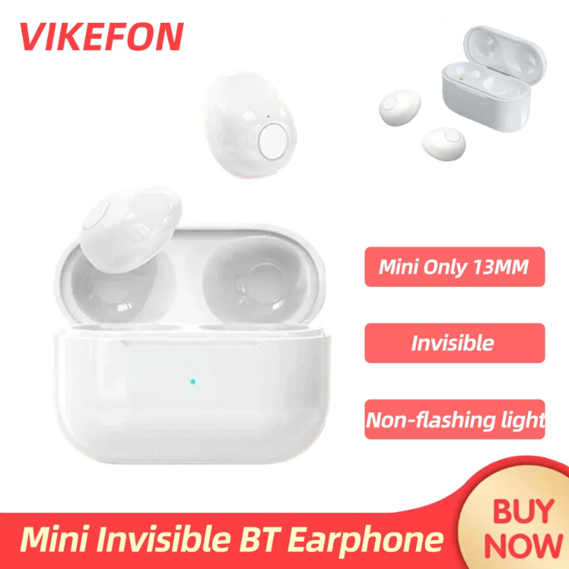 Unsichtbare Kopfhörer, Mini-Kopfhörer, Bluetooth, TWS, kabellos, Sleepwith Mikrofon, HD-Anruf, Semi-In-Ear-Ohrhörer, Rauschunterdrückung