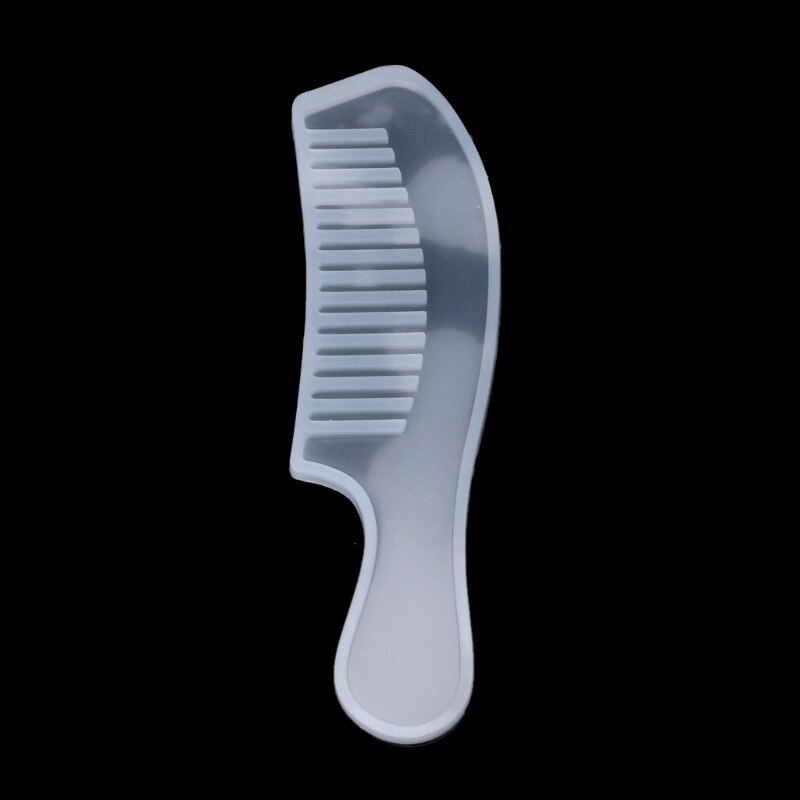 3D Transparent Silicone Comb Mold Epoxy Resin Molds For DIY Jewelry Making Tools