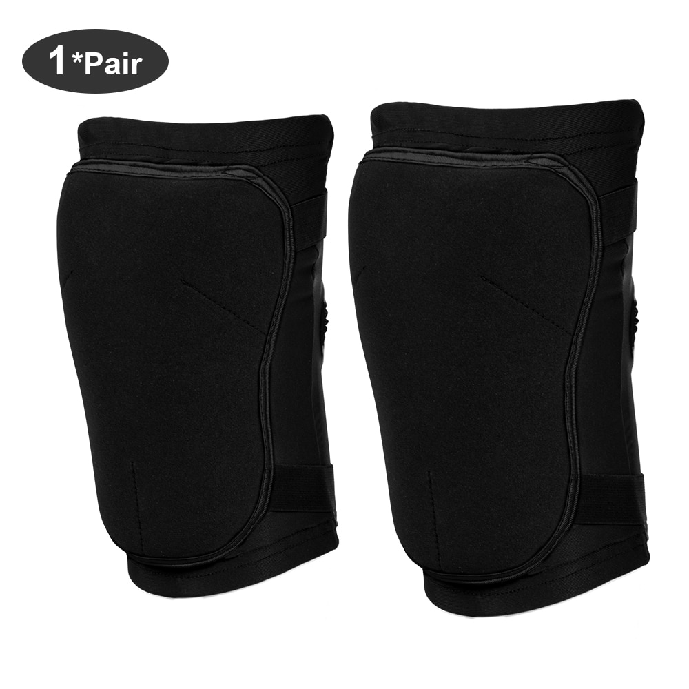 COPOZZ Unisex Sports Gear Short Snowboard Protection Hip Butt Motorcycle Shorts Ski Skate Protection Padded Shorts Knee pads: Knee pad black / XL