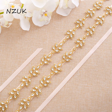 Diamond Crystal Bridal Belt Rhinestones Wedding Belt Sash For Wedding Gown Wedding Decoration Y180G