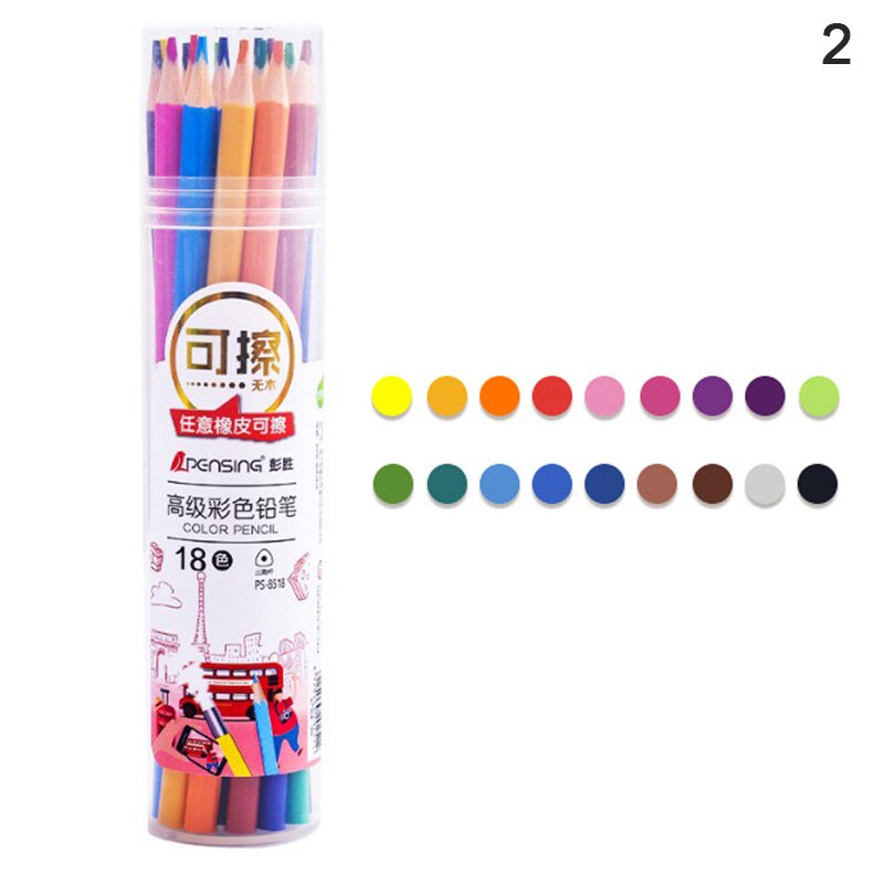 Natural wood pencil crayons Drawing Pencils for Supplies Sketch: A2